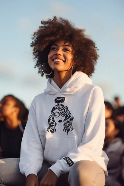 Curly Queen Is All That, Solid [Hoodie]
