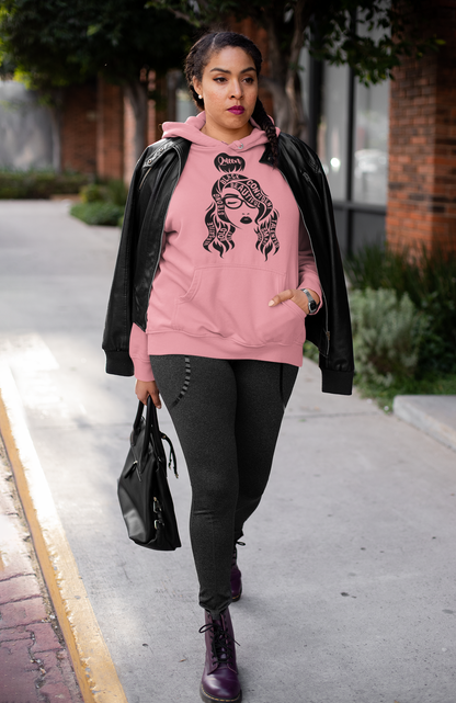 Curly Queen Is All That, Solid [Hoodie]