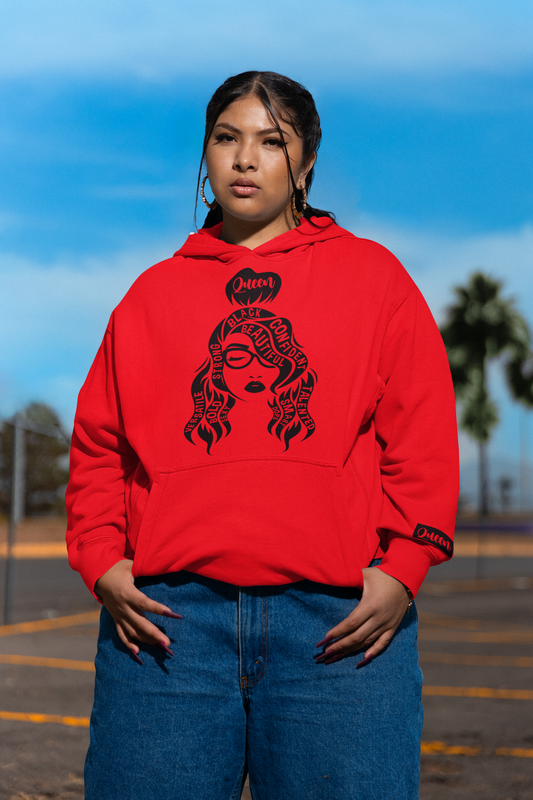 Curly Queen Is All That, Solid [Hoodie]