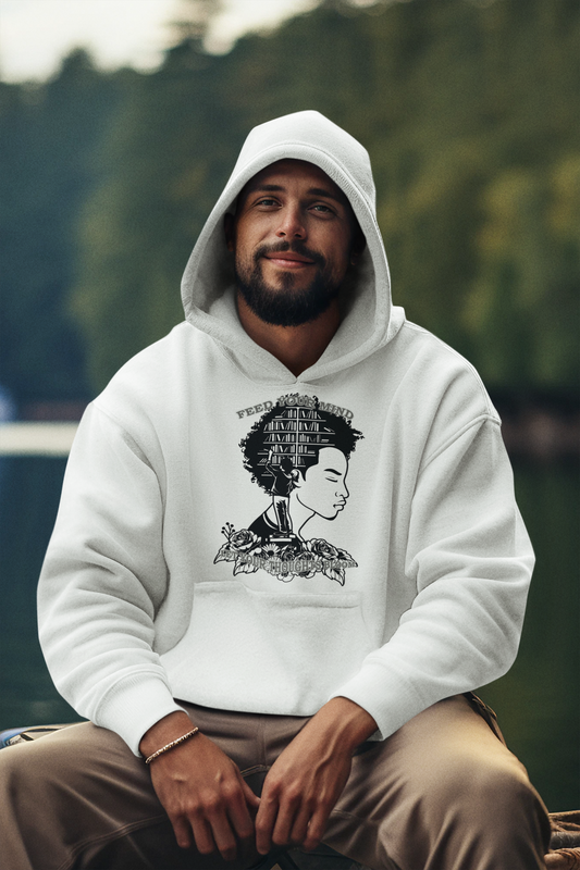 Feed Your Mind & Blossom, Young Man [Hoodie]
