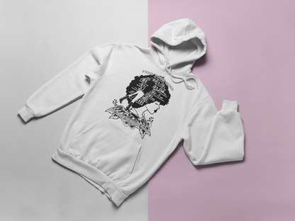Feed Your Mind & Blossom, Young Woman [Hoodie]