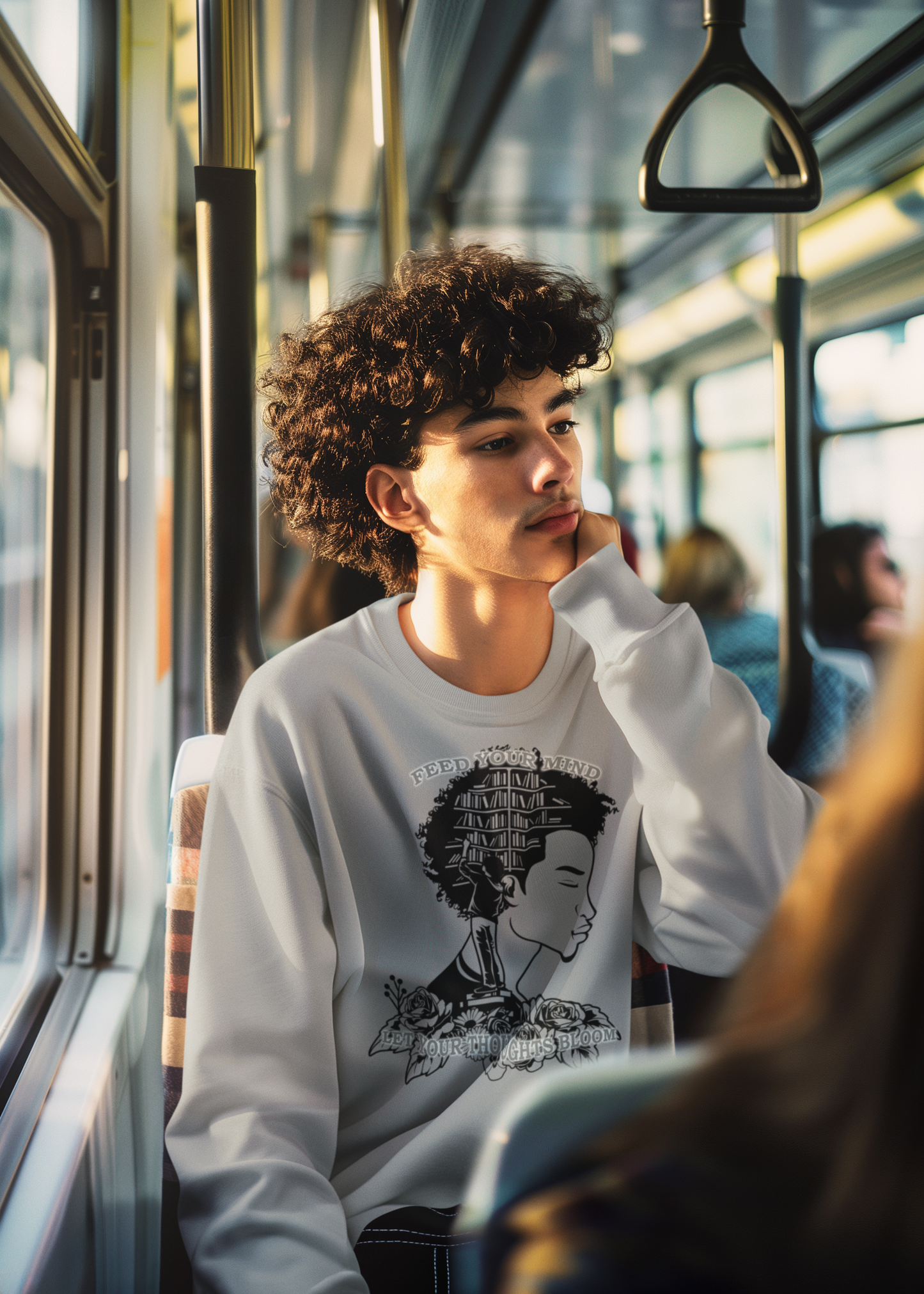 Feed Your Mind & Blossom, Young Man [Sweatshirt]