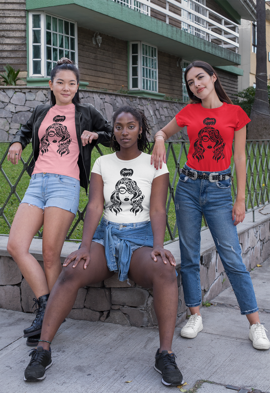 Curly Queen Is All That, Solid [T-Shirt]