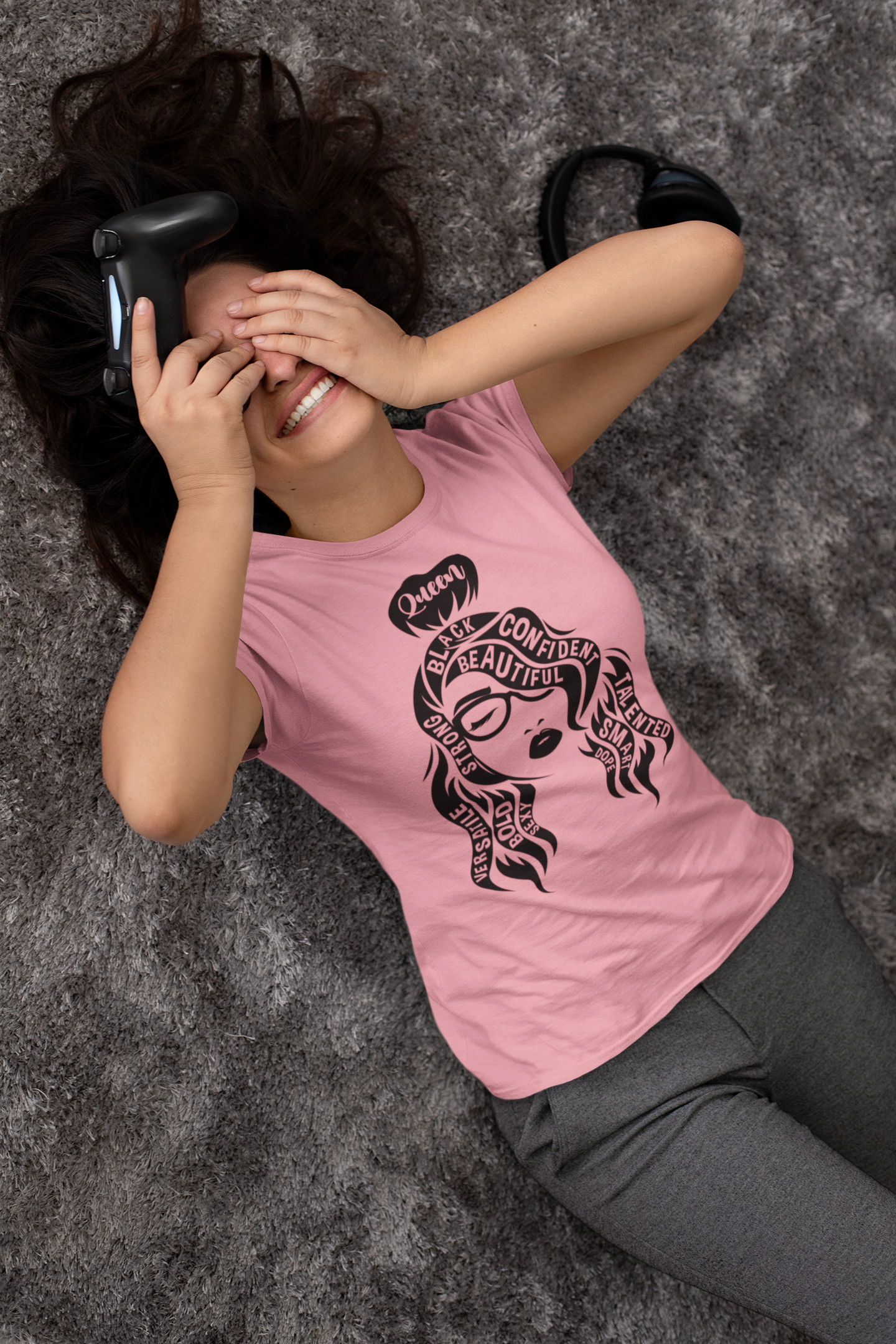 Curly Queen Is All That, Solid [T-Shirt]