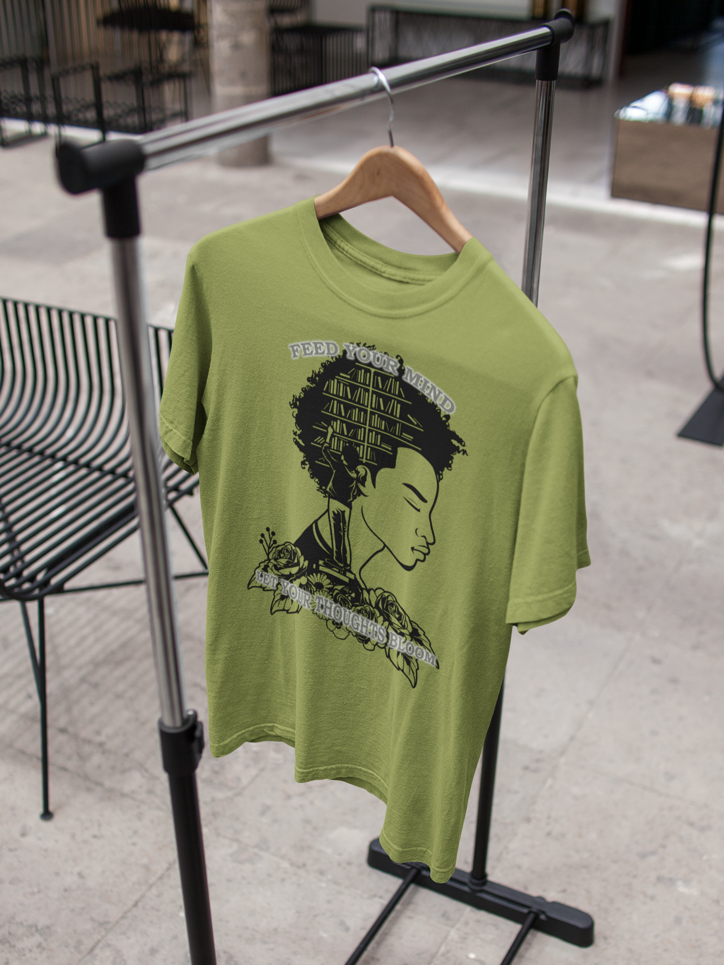 Feed Your Mind & Blossom, Young Man [T-Shirt]