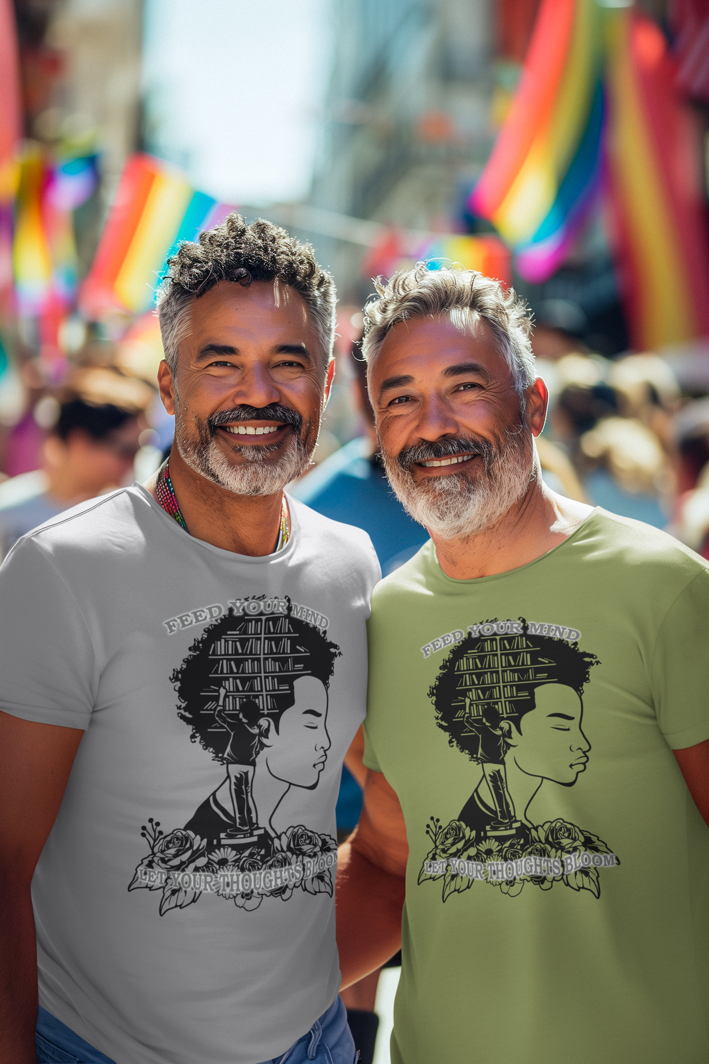 Feed Your Mind & Blossom, Young Man [T-Shirt]