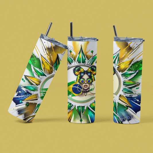Vibrant Vibes, Brazilian Soul [Skinny Tumbler]